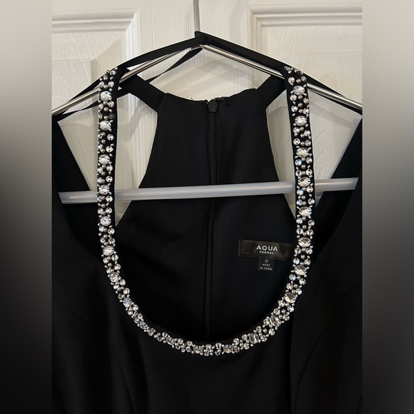 NWT Aqua Womens Embellished Knee-Length Sheath Dress - Picture 5 of 6